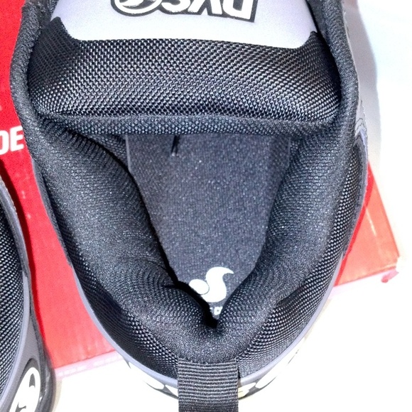 DVS Comache  Charcoal Black/Gum White Nubuck - Picture 7 of 8